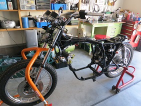 ワイヤーハーネス交換 - モデレート 旧車バイクのレストア販売 バイク 